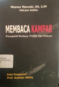 Image of Membaca Kampar Perpektif Budaya, Politik dan Hukum