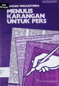 Image of menulis karangan untuk pers