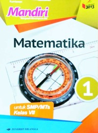 Image of Mandiri Mengasah Kemampuan Diri Matematika untuk SMP kelas VII